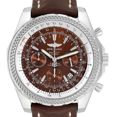 breitling for bentley bronze with red|Breitling for Bentley flying b.